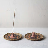 Around the Path -  Pink & Orange Incense Burner