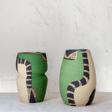 Moss Pathways - Contoured Vase