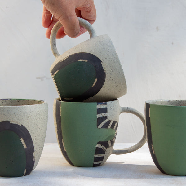 Moss Pathways - Rounded Mug