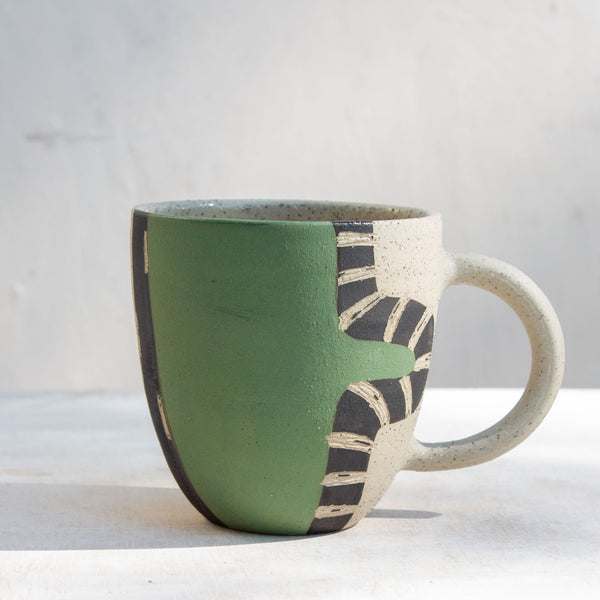 Moss Pathways - Rounded Mug