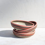 Candy Stripe - Small Shallow Bowl