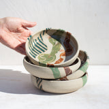 SAMPLE - The Path Fell Away - Small Shallow Bowl