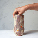 Flaming Fronds - Distorted Vase