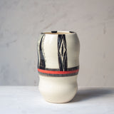 Geo - Med Contored Vase