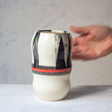 Geo - Med Contored Vase