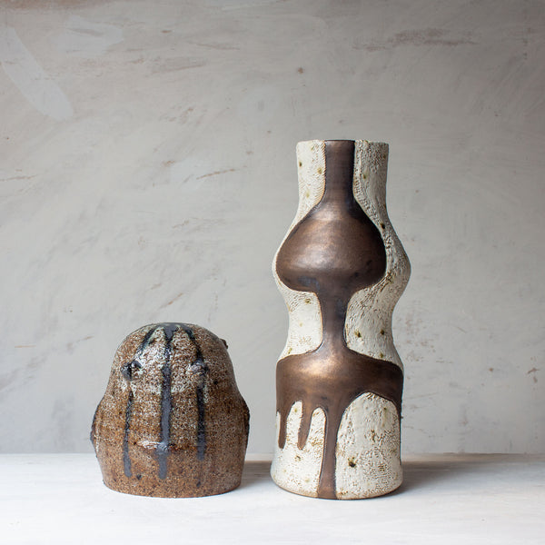 Hand in Hand - Figurative Large Vase