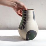 Moss Pathways - Fluted Vase #4