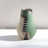 Moss Pathways - Fluted Vase #4