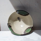 Moss Pathways - Splayed Bowl #2