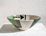 Moss Pathways - Splayed Bowl