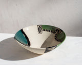 Moss Pathways - Splayed Bowl