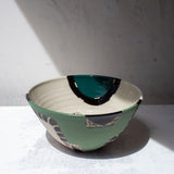 Moss Pathways - Splayed Bowl #2