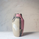 Pink Pathways - Contoured Vase