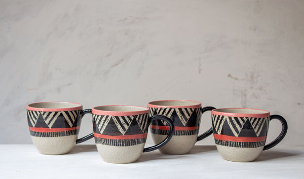 Tri Burst - Rounded mug