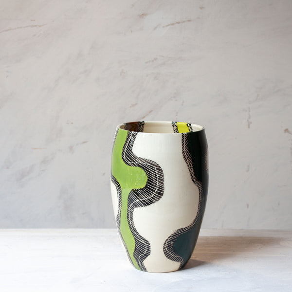 Wandering Paths - Large open Vase