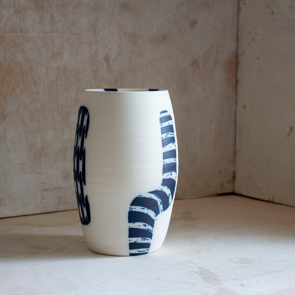 Kink in the Road  - Slender Vase