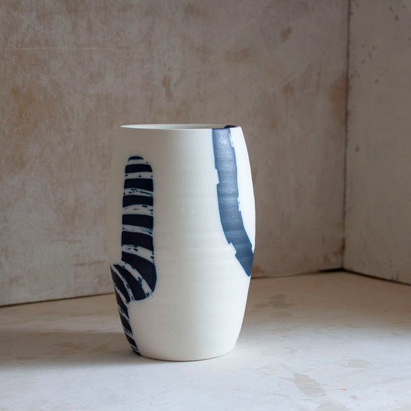 Kink in the Road  - Slender Vase