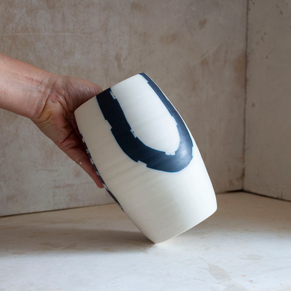 Kink in the Road  - Slender Vase