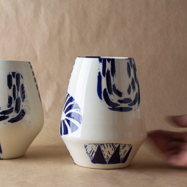 Kink in the Road #1 - Angular Vase