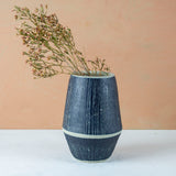 Blue Steel -  Angular Vase