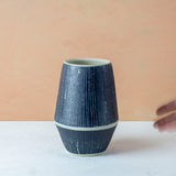 Blue Steel -  Angular Vase