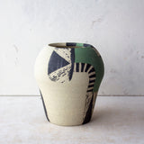 Moss Pathways - Bulbous Vase