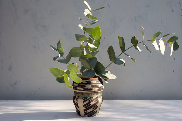 Sienna Tracks #2 - Contoured Vase