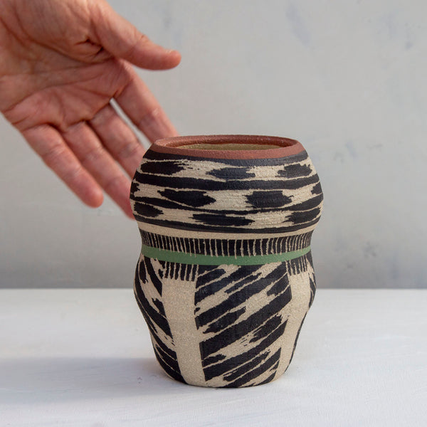 Sienna Tracks #2 - Contoured Vase