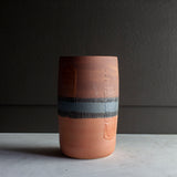 Burnt Earth - Cylindrical Vase