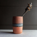 Burnt Earth - Cylindrical Vase