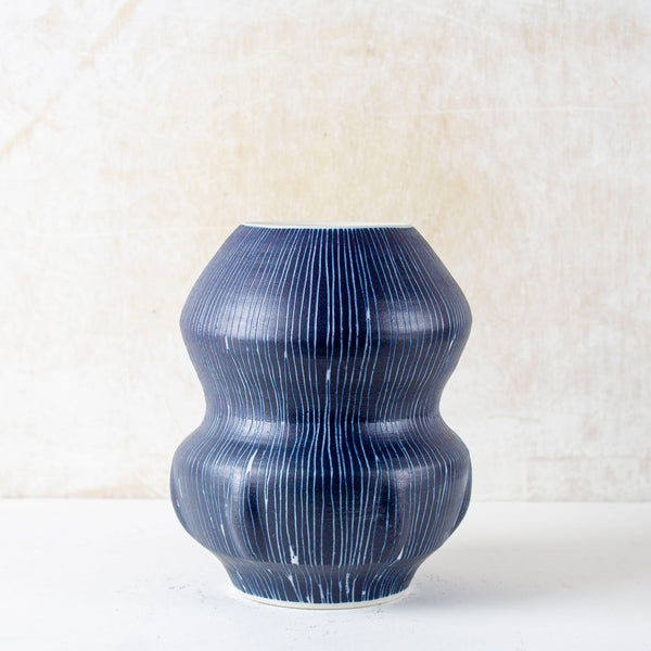 Blue Steel -  Distorted Vase