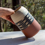 Ikat Stripe - Enclosed Large Vase
