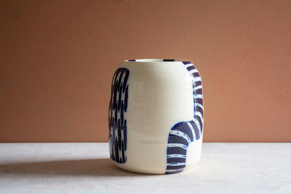 Kink in the Road  - Enclosed Vase