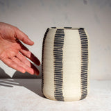 Stripey - Enclosed Vase