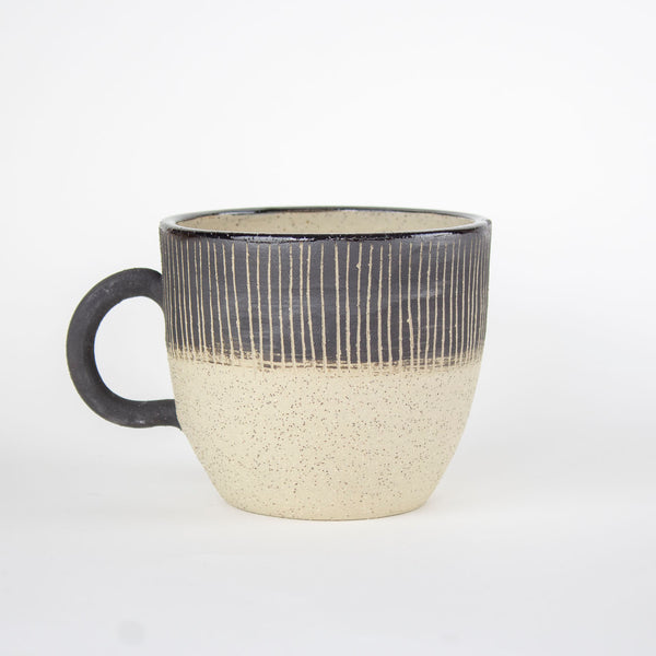 Black Linear - Mug