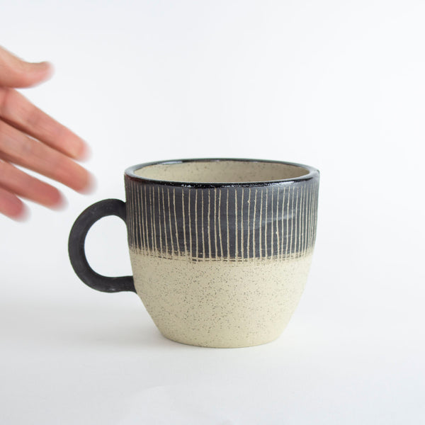 Black Linear - Mug