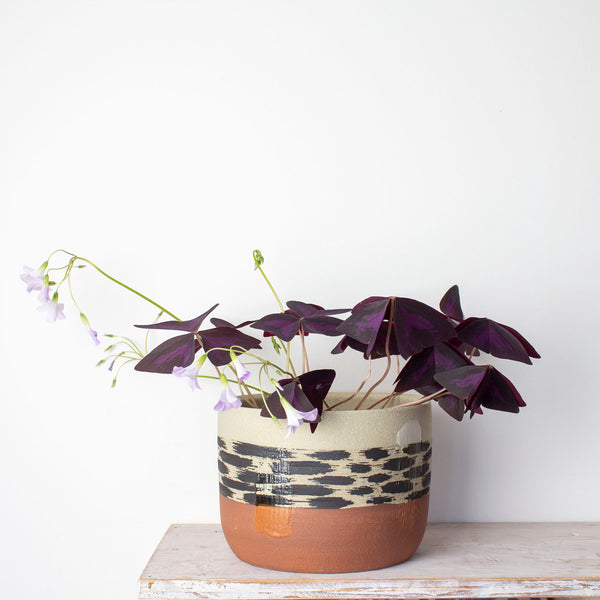 Ikat Stripe - XLarge Planter