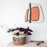 Ikat Stripe - XLarge Planter