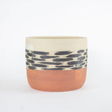 Ikat Stripe - XLarge Planter