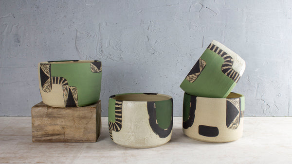 Moss Pathways - Large Planter