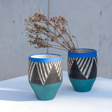 Aquatic - Angled Vase