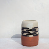 Ikat Stripe - Enclosed little Vase