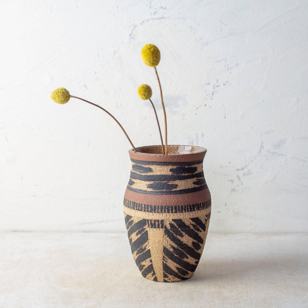Ikat Stripe - Little Vase