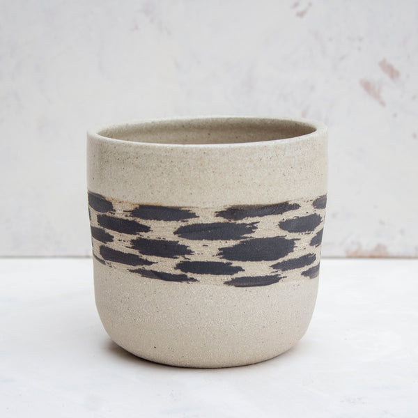 Ikat Stripe - Little vessel - Natural