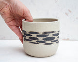 Ikat Stripe - Little vessel - Natural