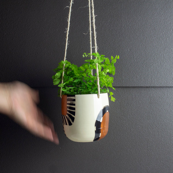 Earth Pathways - Medium Hanging Planter