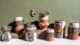 Ikat Stripe - Enclosed Large Vase