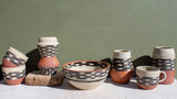 Ikat Stripe - Figurative Vase
