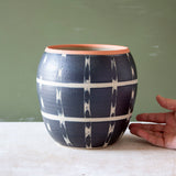Textured Vertical Tracks -  Orb Vessel