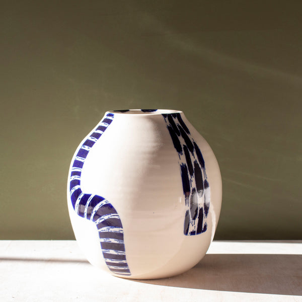 Kink in the Road  - Orb Vase
